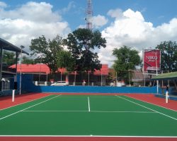 PEMBUATAN LAPANGAN TENNIS