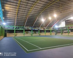 PEMBUATAN LAPANGAN TENNIS