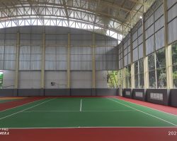 PEMBUATAN LAPANGAN TENNIS