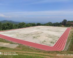 PEMBUATAN LAPANGAN JOGGING